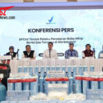Peredaran Ilegal “Gas Tertawa” Terbongkar di Cengkareng, BPOM dan Bareskrim Sita Puluhan Tabung N₂O