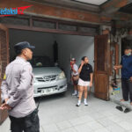 Bhabinkamtibmas Sambangi Warga Banjar Tegeh Sari, Sampaikan Pesan Kamtibmas dan Edukasi Pengelolaan Sampah