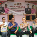 Kapolsek Abiansemal Dampingi Kapolres Badung Anjangsana Kepada Personel Sakit Dalam Rangka Hari Bhayangkara Ke-80