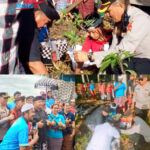 Nyoman Parta Apresiasi Bakti Sosial Pelajar di Pura Gunung Agung, Tanamkan Cinta Lingkungan Sejak Dini