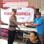 Memperingati Hari Bhayangkara ke-80, Polsek Dentim Gelar Bakti Sosial, Serahkan Alat Kesehatan kepada Penghuni Yayasan Bunga Bali