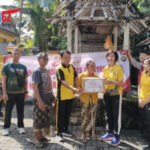 Polsek Blahbatuh Salurkan Bantuan Sembako Kepada Warga Dalam Rangka Hari Bhayangkara Ke-80