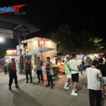 Polsek Kuta Utara Pimpin Blue Light Patrol, Jaga Keamanan Wisatawan di Jalan Batu Bolong