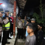 Jaga Kamtibmas Malam Minggu, Polsek Abiansemal Bersama Stakeholder Laksanakan Patroli Terpadu