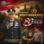 Mengabdi untuk Indonesia, Kapendam IX/Udayana Sampaikan Apresiasi pada HUT Bhayangkara ke-80
