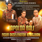 Kapolda Bali Raih Anugerah Figur Akselerator Kemajuan, Wujud Komitmen Pengawasan dan Penindakan WNA yang Humanis dan Profesional