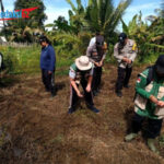 Polres Bangli Turun ke Sawah, Tanam Jagung Dukung Ketahanan Pangan di Tembuku