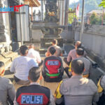 Hari Suci Tilem Sasih Ketiga, Personel Polsek Bangli Laksanakan Persembahyangan Bersama
