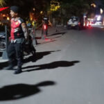 Polsek Kuta Utara Patroli Cegah Kriminalitas di Jalan Pura Dalem Canggu