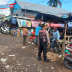 Polsek Gianyar Intensifkan KRYD di Pasar Rakyat Samplangan, Cegah Premanisme dan Jaga Kondusivitas