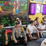 Bhabinkamtibmas Singakerta Hadiri Undangan Pembukaan Perpustakaan Vidya Loka